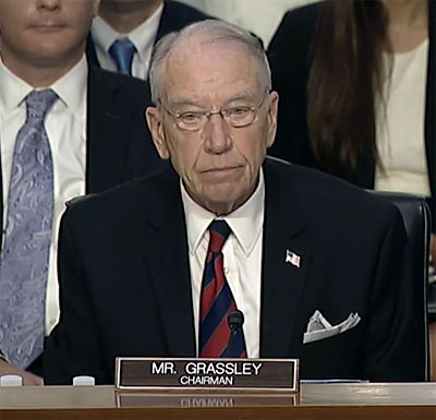 Grassley to preside over three hearings this week on Trump’s 2020 budget