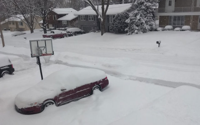 Snowfall in February averaged 22.5 inches across Iowa, a new record