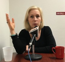 Gillibrand says elevating women’s voices is top goal