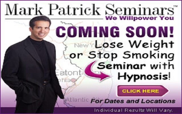 Lose Weight Or Stop Smoking With The Mark Patrick Seminar – Clear Lake