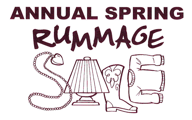 Annual Spring Rummage Sale